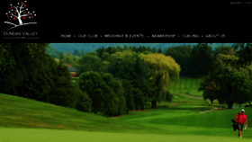 What Dundasvalleygolf.com website looked like in 2017 (6 years ago)