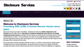 What Disclosureservices.com website looked like in 2017 (6 years ago)