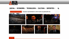 What Deltavalencia.es website looked like in 2017 (6 years ago)