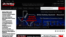 What Divalsafety.com website looked like in 2017 (6 years ago)
