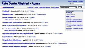 What Dantealighieri.net website looked like in 2017 (6 years ago)