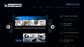 What Datapro.cz website looked like in 2017 (8 years ago)