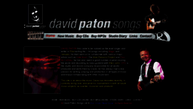 What Davidpatonsongs.com website looked like in 2017 (6 years ago)