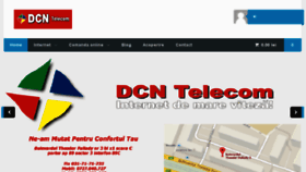 What Dcn.ro website looked like in 2017 (6 years ago)