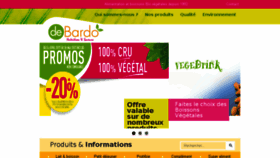 What Debardo.fr website looked like in 2017 (6 years ago)