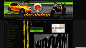 What Decalshop.hu website looked like in 2017 (6 years ago)