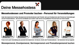 What Deine-messehostess.com website looked like in 2017 (6 years ago)