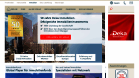 What Deka-immobilien.de website looked like in 2017 (6 years ago)