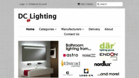 What Dclighting.co.uk website looked like in 2017 (6 years ago)