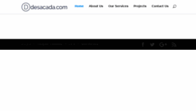What Desacada.com website looked like in 2017 (6 years ago)