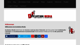 What Devilution-media.de website looked like in 2017 (6 years ago)