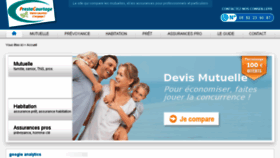 What Deviscomparatifmutuelle.com website looked like in 2017 (6 years ago)