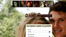 What Dial59.fr website looked like in 2017 (6 years ago)