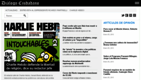 What Dialogociudadano.com website looked like in 2017 (6 years ago)