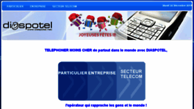 What Diaspotel.net website looked like in 2017 (6 years ago)