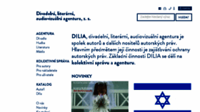 What Dilia.cz website looked like in 2017 (6 years ago)