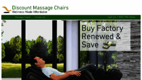 What Discountmassagechairs.com website looked like in 2017 (6 years ago)