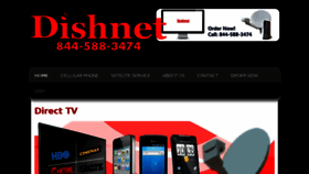 What Dishnet.com website looked like in 2017 (6 years ago)
