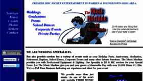 What Djmusicmachine.com website looked like in 2017 (6 years ago)