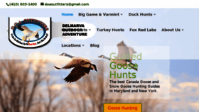 What Doaoutfitters.com website looked like in 2017 (6 years ago)