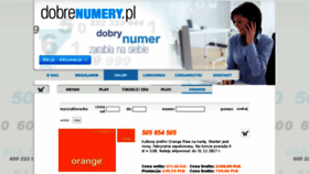What Dobrenumery.pl website looked like in 2017 (6 years ago)