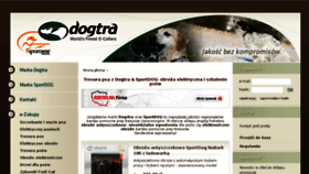 What Dogtra.pl website looked like in 2017 (6 years ago)