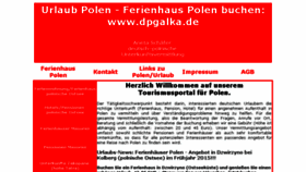 What Dpgalka.de website looked like in 2017 (6 years ago)