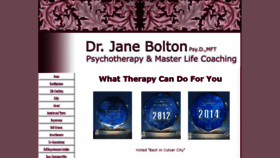 What Dr-jane-bolton.com website looked like in 2017 (6 years ago)