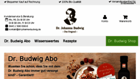 What Dr-johanna-budwig.de website looked like in 2017 (6 years ago)
