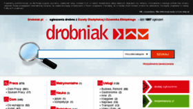 What Drobniak.pl website looked like in 2017 (6 years ago)