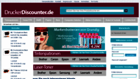 What Druckerdiscounter.de website looked like in 2017 (6 years ago)