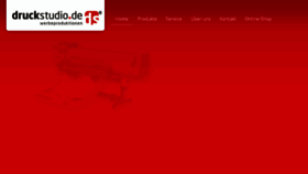 What Druckstudio.de website looked like in 2017 (6 years ago)
