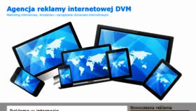 What Dvm.pl website looked like in 2017 (6 years ago)