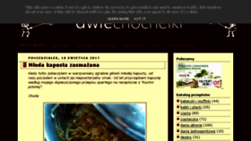 What Dwiechochelki.pl website looked like in 2017 (6 years ago)