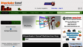 What Diyarbakiresnaf.com website looked like in 2017 (6 years ago)