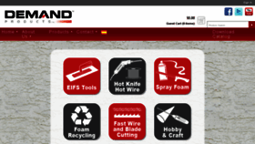 What Demandproducts.com website looked like in 2017 (6 years ago)