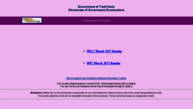 What Dge1.tn.nic.in website looked like in 2017 (6 years ago)