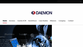 What Daemon.co.in website looked like in 2017 (6 years ago)