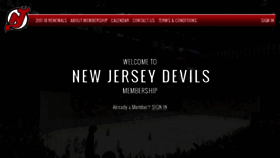 What Devilsmembership.com website looked like in 2017 (6 years ago)