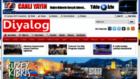 What Diyaloggazetesi.com website looked like in 2017 (6 years ago)