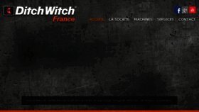 What Ditchwitchfrance.com website looked like in 2017 (6 years ago)