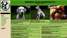 What Dalmatineronline.de website looked like in 2017 (6 years ago)