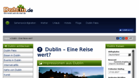 What Dublin.de website looked like in 2017 (6 years ago)