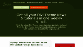 What Divithemenews.com website looked like in 2017 (6 years ago)