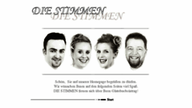 What Die-stimmen.de website looked like in 2017 (6 years ago)