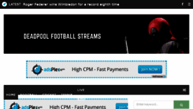 What Deadpoolstreams.com website looked like in 2017 (6 years ago)