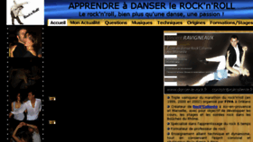 What Danser-le-rock.fr website looked like in 2017 (6 years ago)