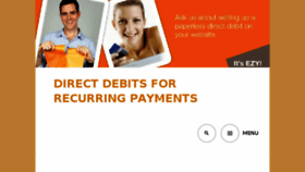 What Directdebit.com.au website looked like in 2017 (6 years ago)