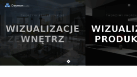 What Daymonstudio.pl website looked like in 2017 (8 years ago)