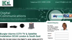 What Dcukltd.co.uk website looked like in 2017 (6 years ago)